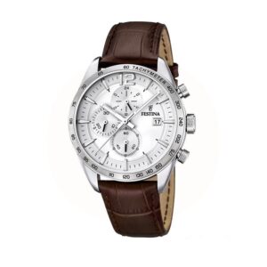 Festina - Chronograph Herreur Læder