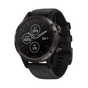 Garmin Fenix 5 Plus Sapphire Edition Titanium Sort