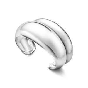 Georg Jensen Curve armring - 10017493 Sølv M