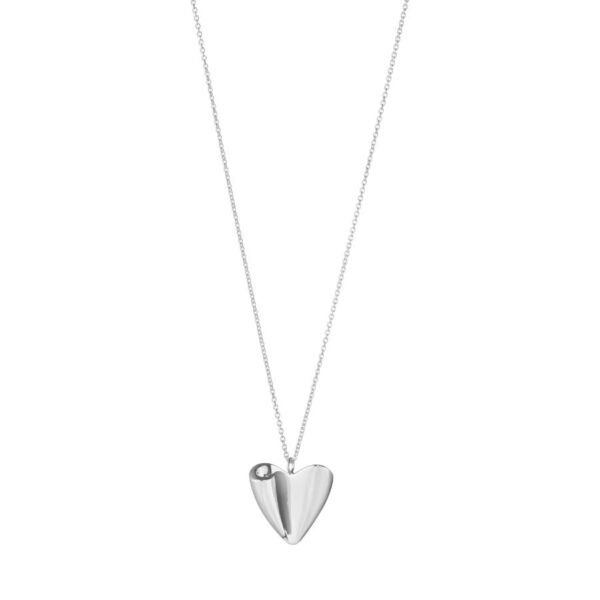 Georg Jensen Folded heart sølv - 20001526