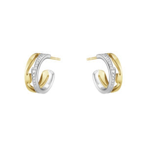 Georg Jensen Fusion Earhoops - 20001099