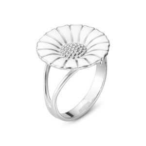 Georg Jensen Hvid Daisy ring - 20000903 200009030051 Hvid 51