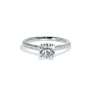 Oxford solitaire ring med sten