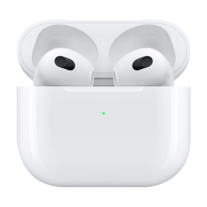 Apple AirPods 3rd gen (2022) trådløse høretelefoner med Lightning-etui (White)