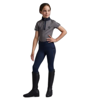 Premier Equine Concerto ridetights til piger - Orkney Navy, 3-4 år