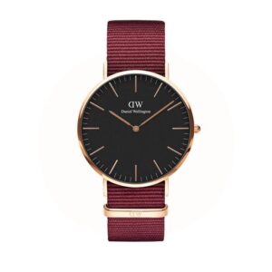 Daniel Wellington - Classic Black Roselyn Ur 40 mm rosaguldfarvet stål DW00100269