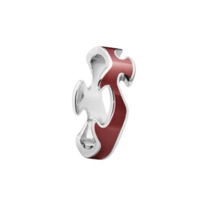 Georg Jensen Fusion Center ring Red - 20001560 20001560 18 kt Hvidguld / Red 54