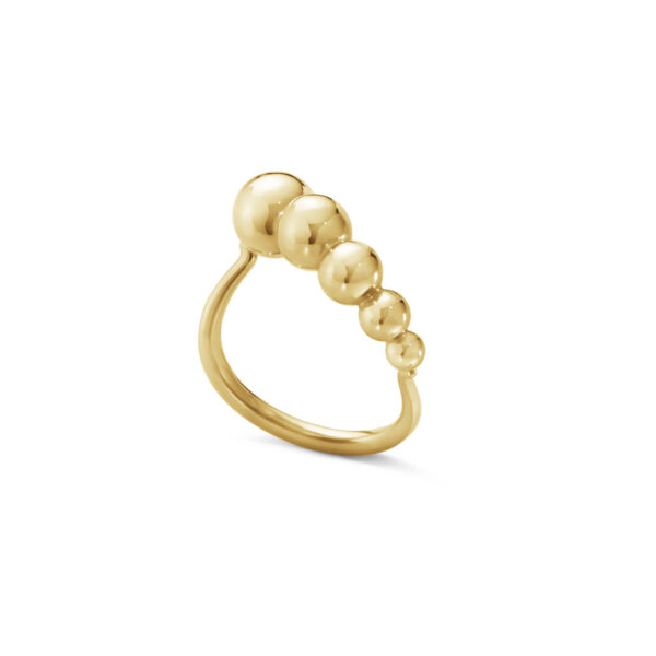 Georg Jensen Moonlight Grapes slim ring - 20000077 200000770054