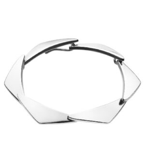 Georg Jensen PEAK armbånd i sølv - 3530670 Sølv 6 led S/M