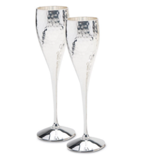 Champagne Glas 2 Stk Hammeret