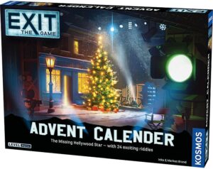 EXIT: The Game (Engelsk) - Advent Calendar: The Missing Hollywood Star (Escape Room Puzzle Game Julekalender)