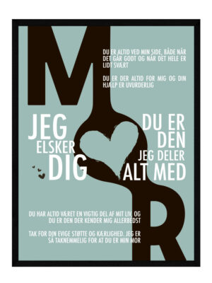 Mor plakat - Personlig plakat