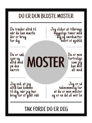 Moster plakat