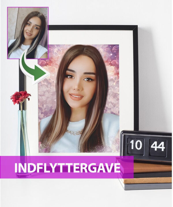 Indflyttergave - Dream portræt efter dine fotos