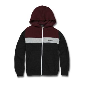 Volcom Single Stone Division Zip Hættetrøje m. lynlås Sort