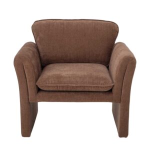 BLOOMINGVILLE Paseo loungestol, m. armlæn - brun polyester