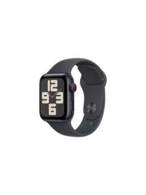 Apple Watch SE GPS + Cellular 40mm - Midnight Aluminium Case with Midnight Sport Band - S/M