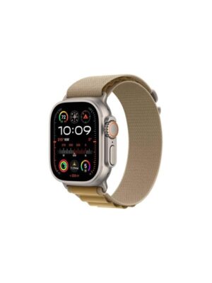 Apple Watch Ultra 2 GPS + Cellular 49mm - Titanium Case with Tan Alpine Loop - Medium