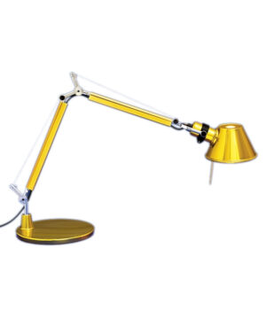 Artemide - Tolomeo Micro Bordlampe Guld