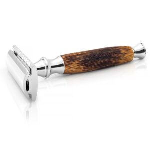 Bambaw - Säkerhetsrakhyvel med Skaft i Bambu - Bambaw - Safety Razor