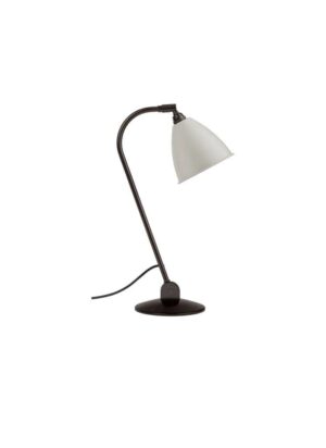 Bestlite BL2 bordlampe Ø: 16 cm - Black Brass Base/White Semi Matt Shade