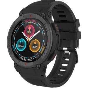 Bluetooth smartwatch med GPS Sort