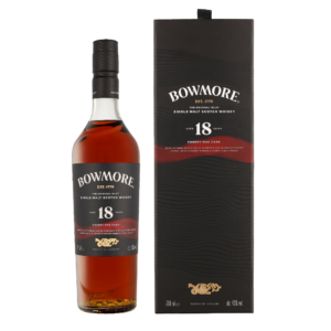 Bowmore 18 Years Sherry Oak Cask 0.70 liter Whisky med gaveæske