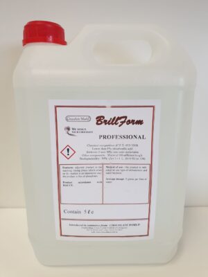 Brillform Afspændingsmiddel Til Polycarbonat Forme - 5L, Chocolate World