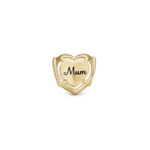 Christina Collect - Mum charm i forgyldt til sølvarmbånd**