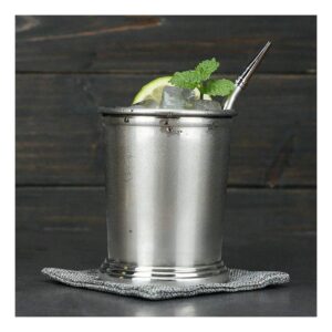 Cocktailglas af rustfrit stål - s⌀lv - 360 ml