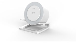 Devia I-M3 Bluetooth Højttaler med Trådløs Oplader - 15W, Hvid