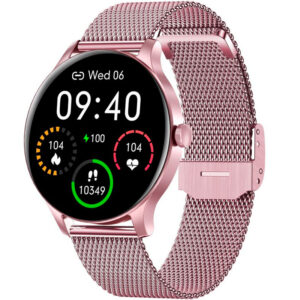 Garett Classy Smartwatch (m/Pulsmåler) Lyserød