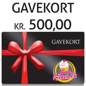 Gavekort kr. 500,00
