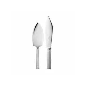 Georg Jensen Bernadotte kagekniv&spade, Stål, 25,5 /22,5 cm