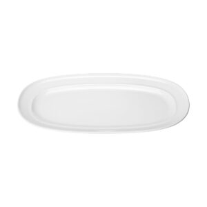 Georg Jensen Koppel serveringsfad oval 23 cm Hvid