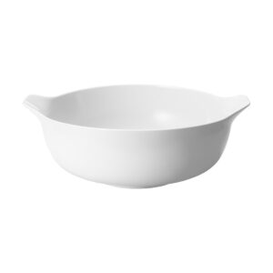Georg Jensen Koppel serveringsskål large Ø22 cm Hvid
