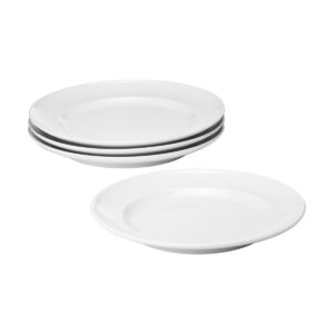 Georg Jensen Koppel sidetallerken Ø16 cm 4-pak Hvid