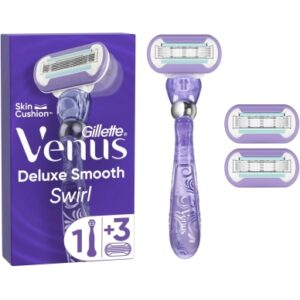 Gillette Gillette Venus Deluxe Smooth Swirl barberblade 3-pakning 7702018469802 Modsvarer: N/A