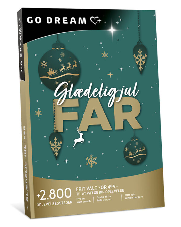 Go Dream GLÆDELIG JUL FAR- Oplevelsesgaver MULTITHEMATIC - Mors dag er den perfekte dag til at vise din mor, hvor meget du holder af hende og