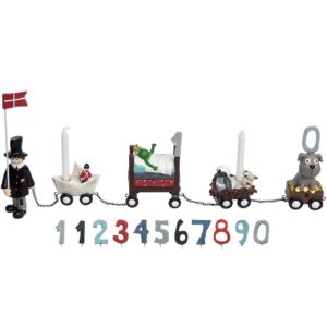 H.C. Andersens eventyr fødselsdagstog med 11 tal