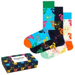 Happy socks 3-pak Mixed Dog Socks Gift Box * Kampagne *