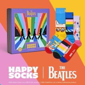 Happy socks 3-pak The Beatles Encore Edition Gift Box * Kampagne *