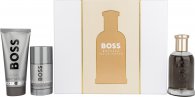 Hugo Boss Boss Bottled Eau de Parfum Gavesæt 100ml EDP + 100ml Shower Gel + 75g Deodorant Stick