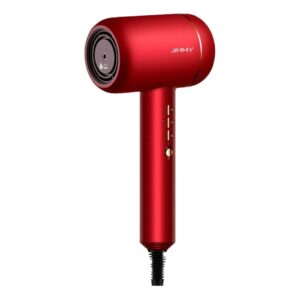 Jimmy Hair Dryer F6 1800 W, Ruby Red, Max Air Speed Hårtørrer
