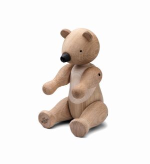 Kay Bojesen Bjørn Mellem H: 25 cm - Eg/Ahorn