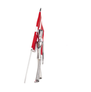 Kay Bojesen Royal Guard x DBU-figur 18 cm Polished steel