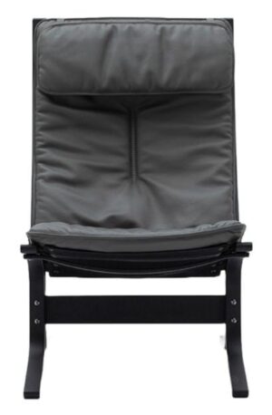 LK Hjelle Siesta Fiora Lænestol Høj SH: 43 cm - Black/Prescott Greyshadow