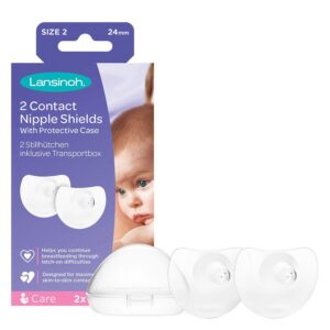 Lansinoh Contact Nipple Shields 24 mm 2 pcs