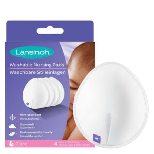 Lansinoh Washable Nursing Pads White 4 pcs