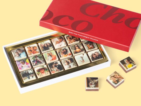 Personlig Chokolade med Billeder